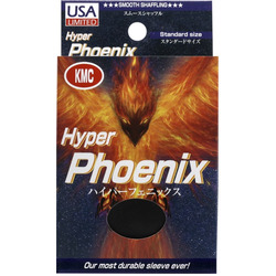 KMC Standard Card Sleeves Hyper Phoenix Matte Black (100)